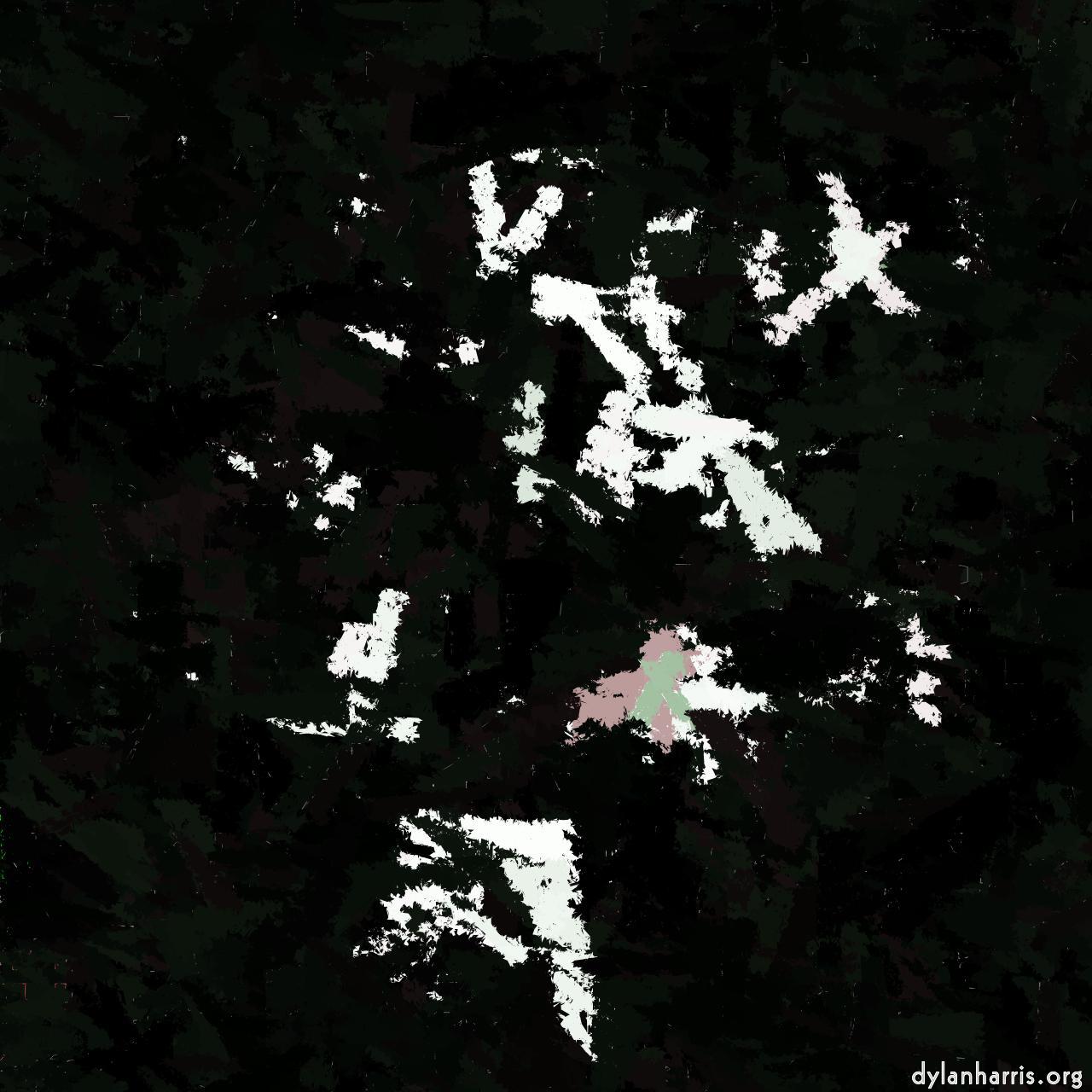 Image: abstract natural media - vector :: flat&nbsp;thatch