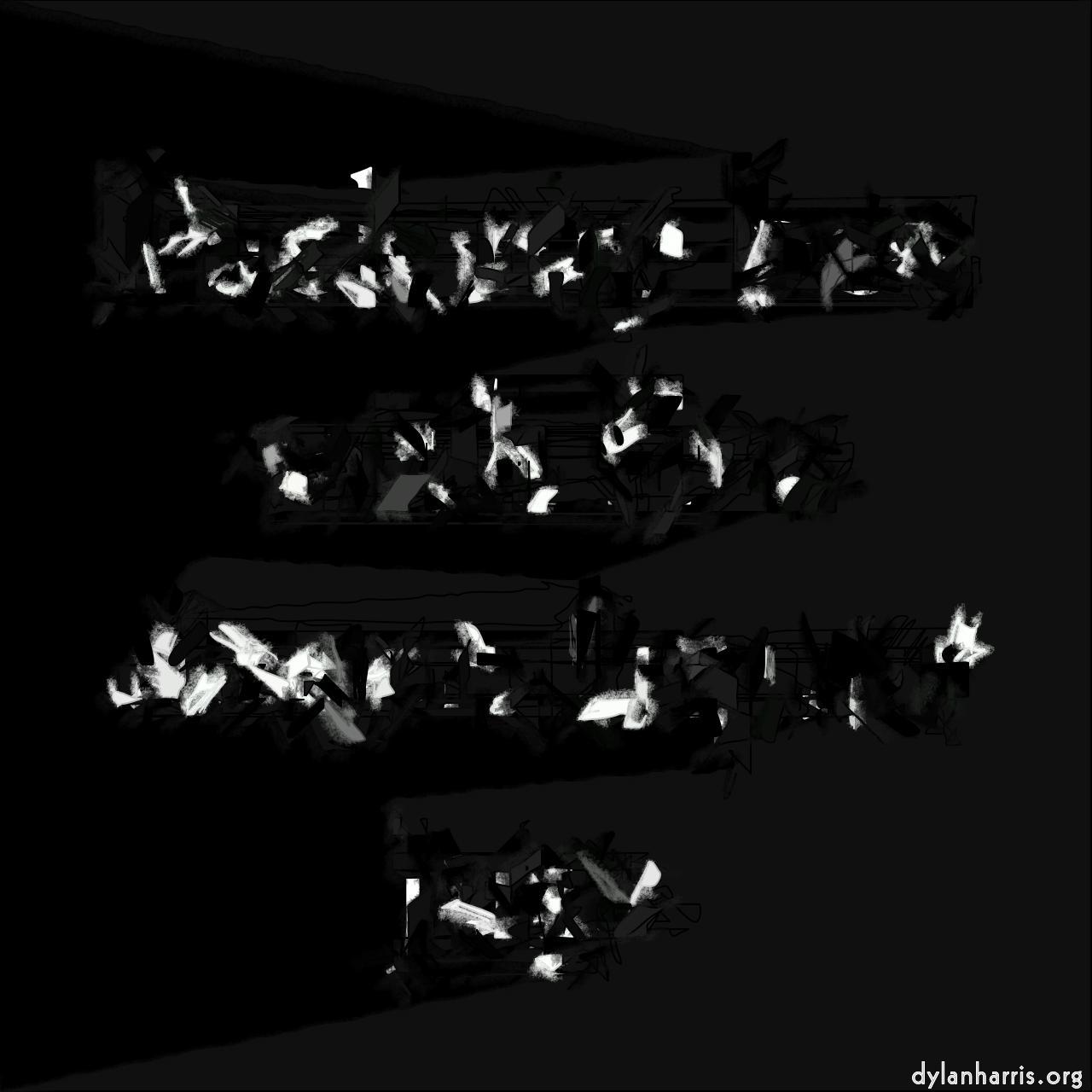 Image: abstract natural media - vector :: fractured&nbsp;diffuse