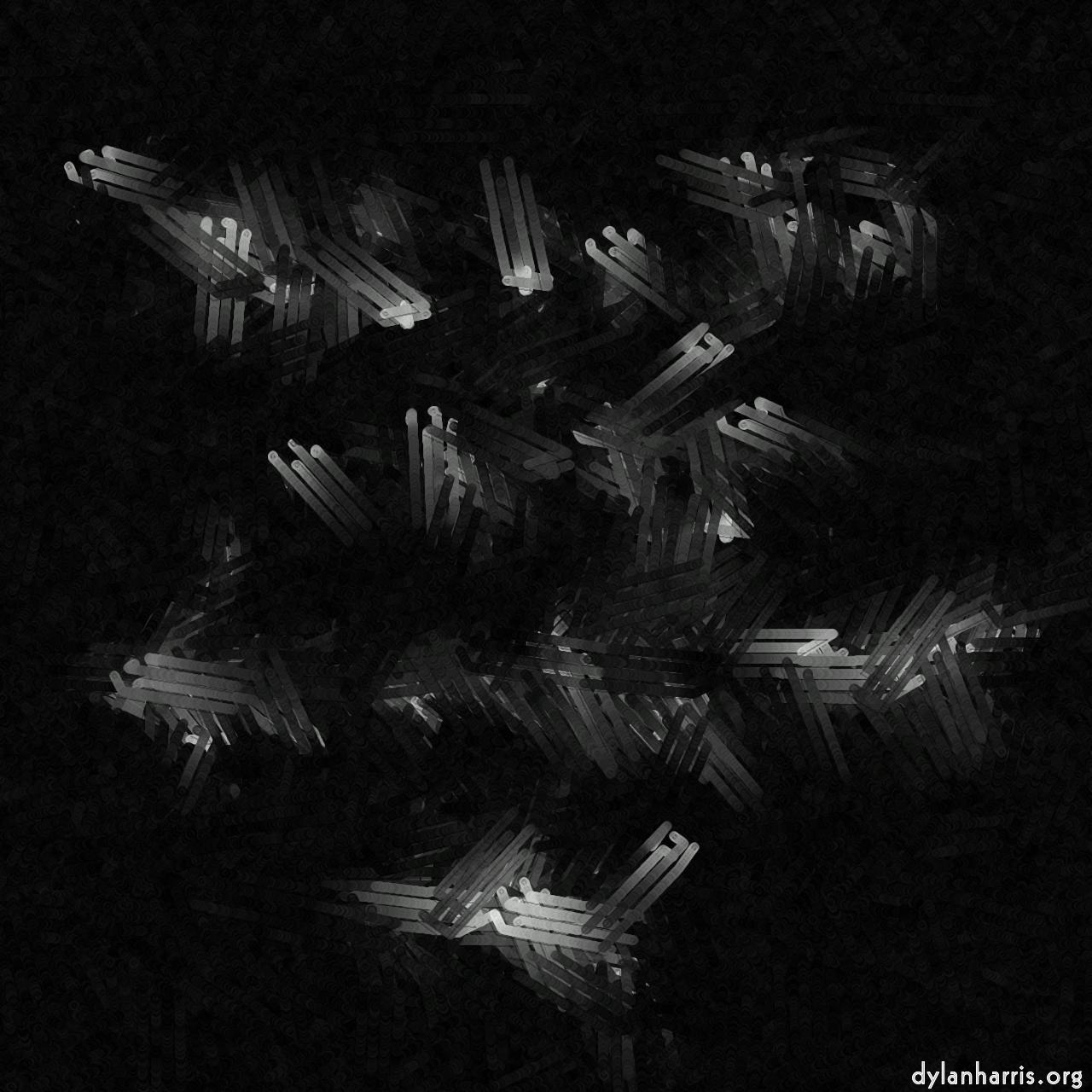 Image: abstract natural media - vector :: match&nbsp;thatch