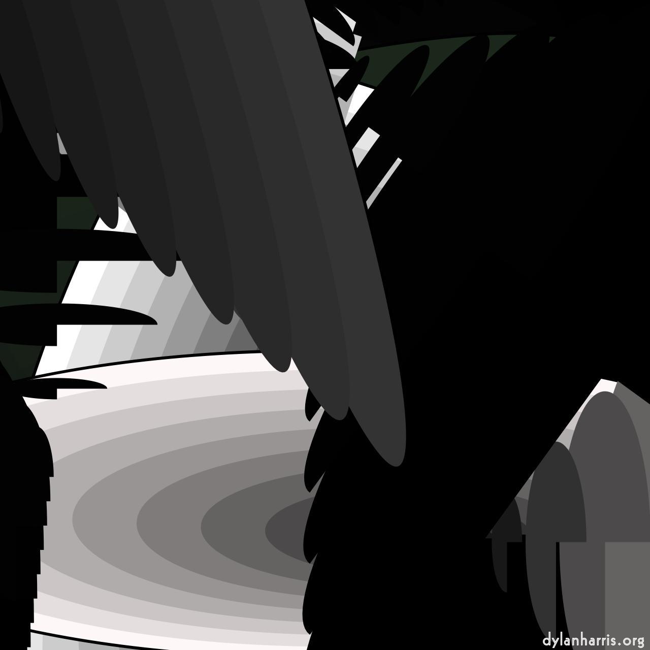 image: abstract shapes - vector :: big&nbsp;blob&nbsp;banded