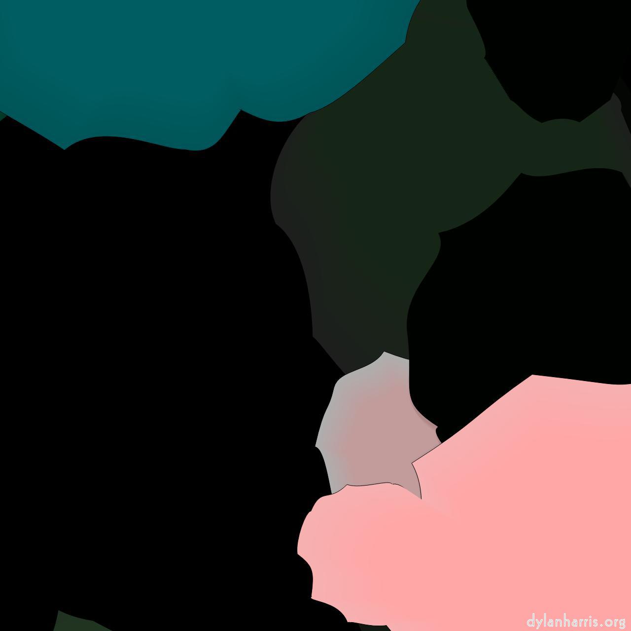image: abstract shapes - vector :: big&nbsp;blob&nbsp;shadow
