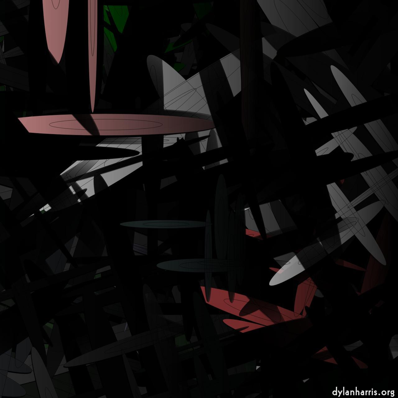 Image: abstract shapes - vector :: plane