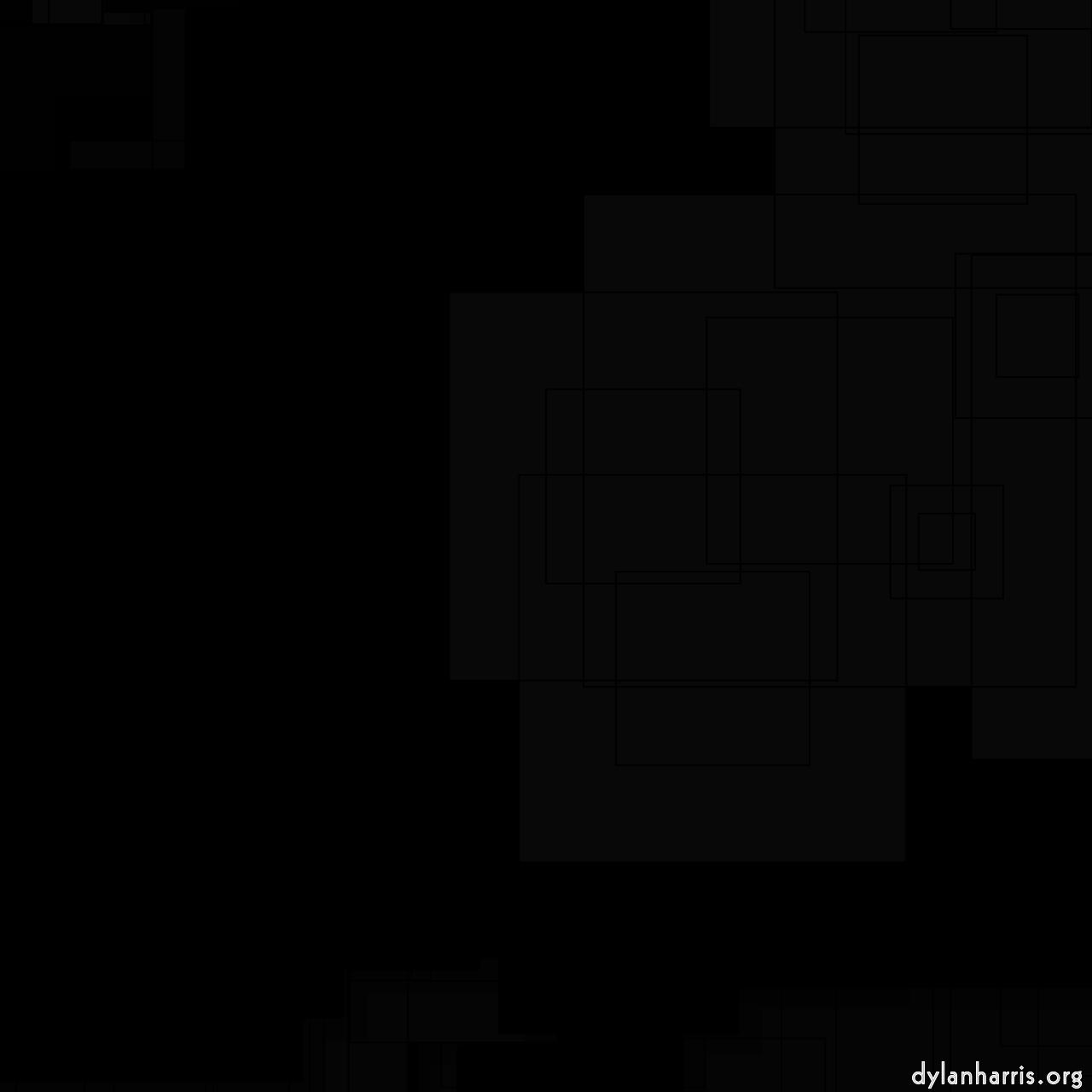 Image: abstract shapes - vector :: stacked&nbsp;square&nbsp;greyscale