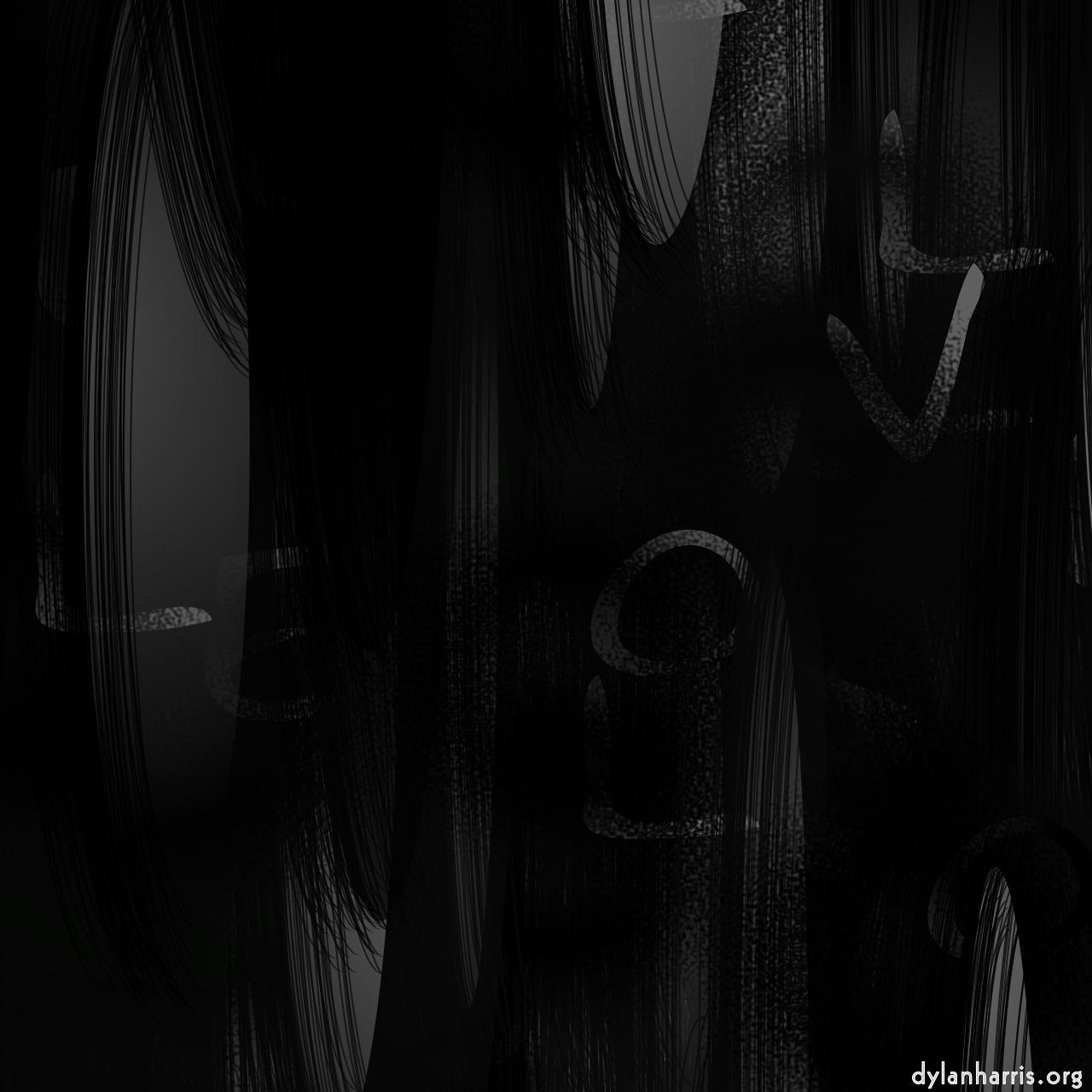 Image: abstract shapes - vector :: wispy&nbsp;broad&nbsp;strokes&nbsp;text