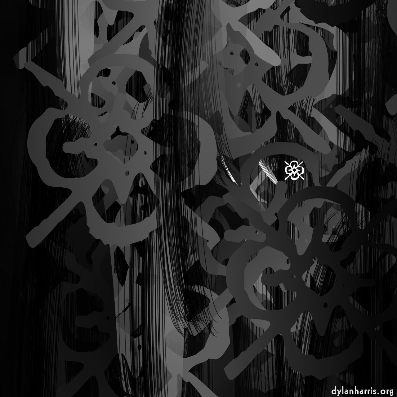 Image: abstract shapes - vector :: wispy&nbsp;broad&nbsp;strokes&nbsp;text&nbsp;3