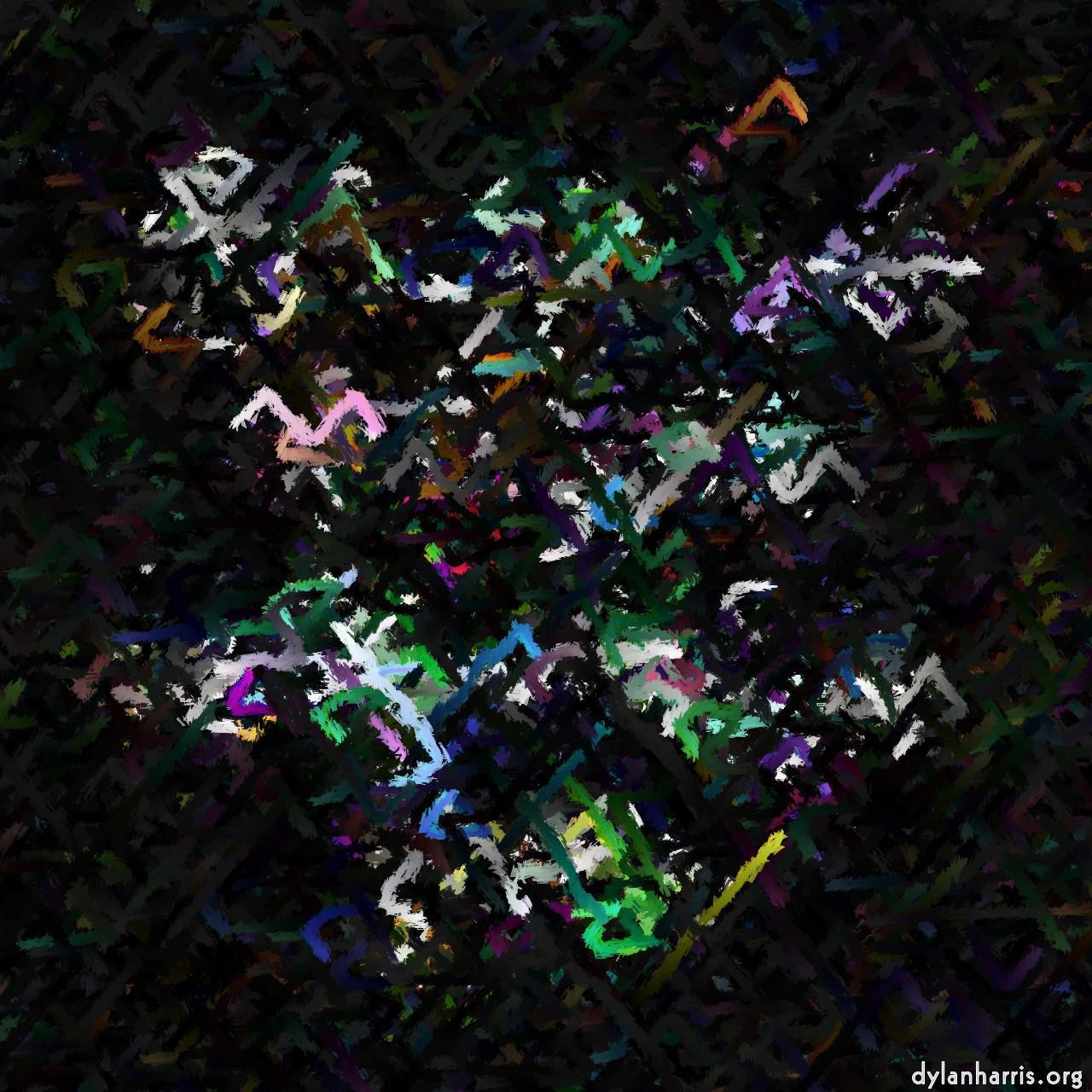 Image: abstract styles - vector raster :: crayon&nbsp;hatch