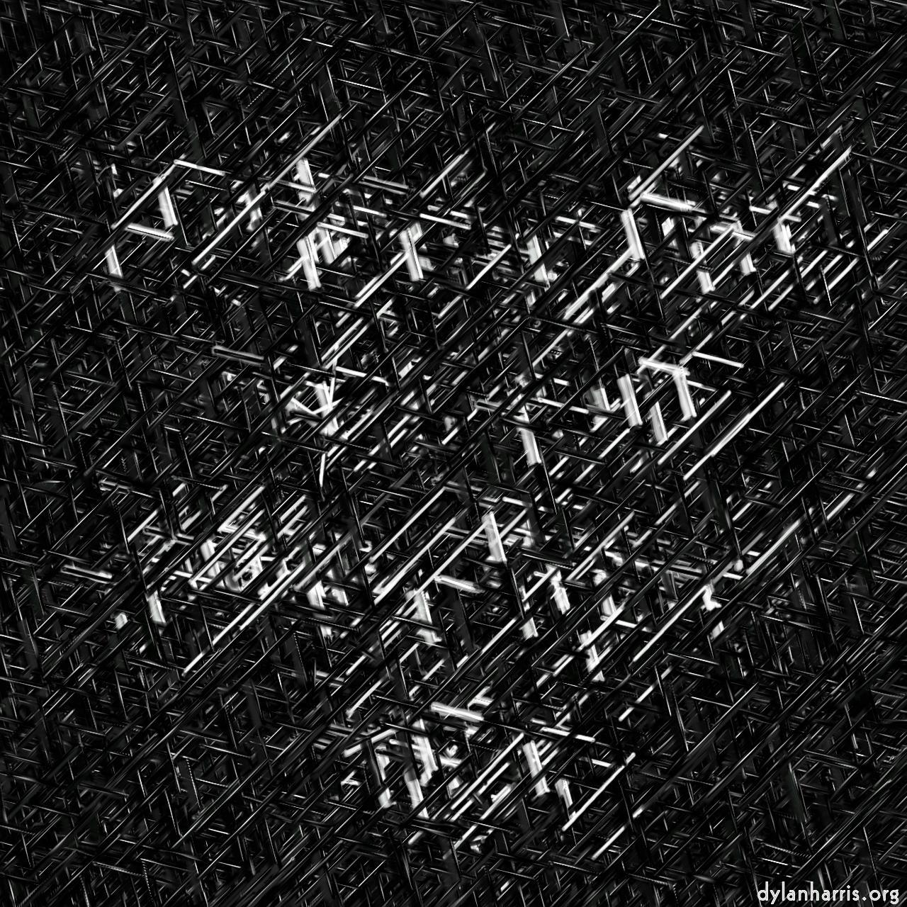 Image: abstract styles - vector raster :: embedded&nbsp;nails&nbsp;2