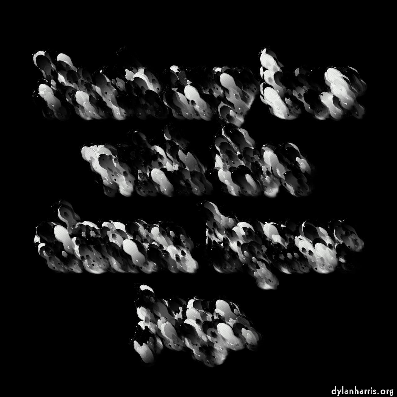 Image: abstract styles - vector raster :: fishy&nbsp;metallic