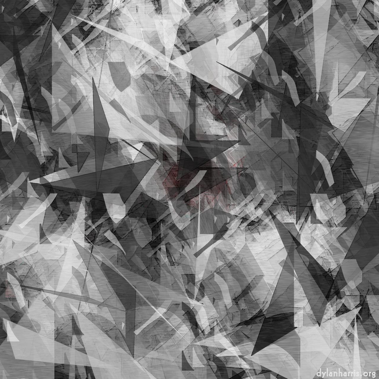 Image: abstract styles - vector raster :: fractured&nbsp;2