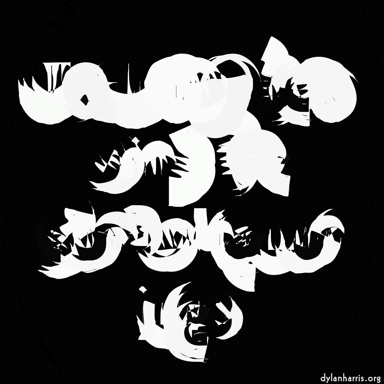 Image: abstract styles - vector raster :: jumble&nbsp;spiral