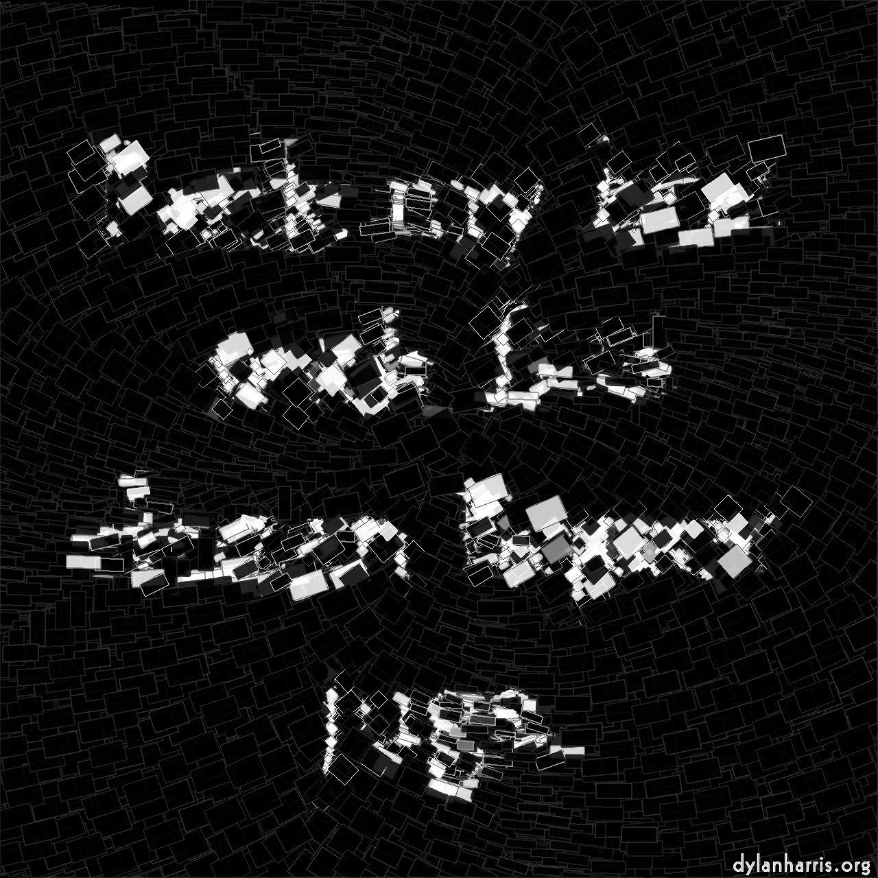 Image: abstract styles - vector raster :: polar&nbsp;rectangles