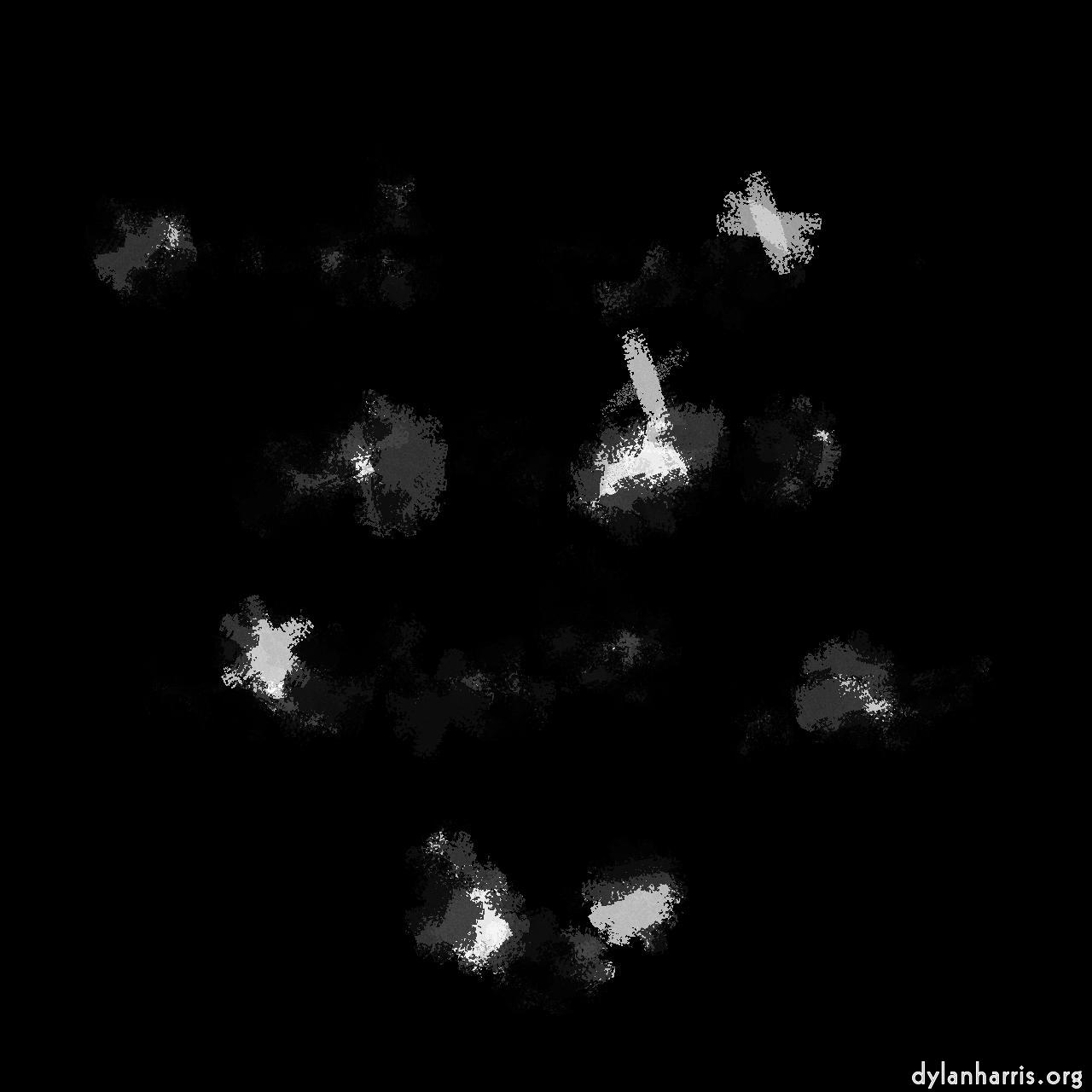 Image: abstract styles - vector raster :: puff&nbsp;balls