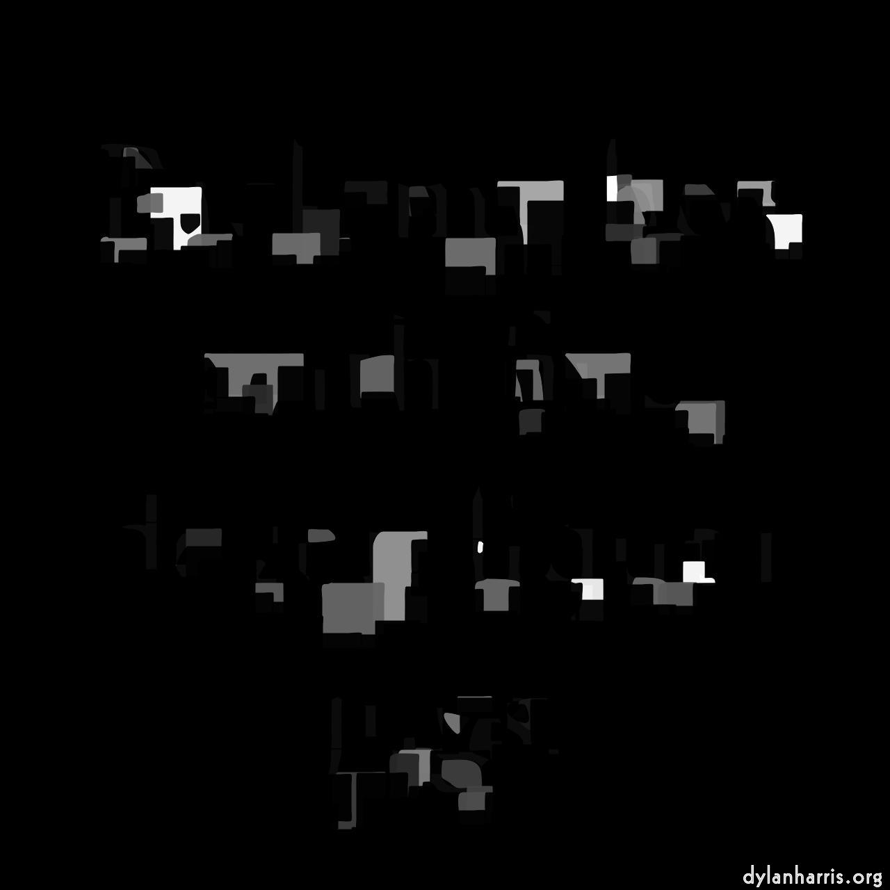 Image: abstract styles - vector raster :: rectangular&nbsp;scan