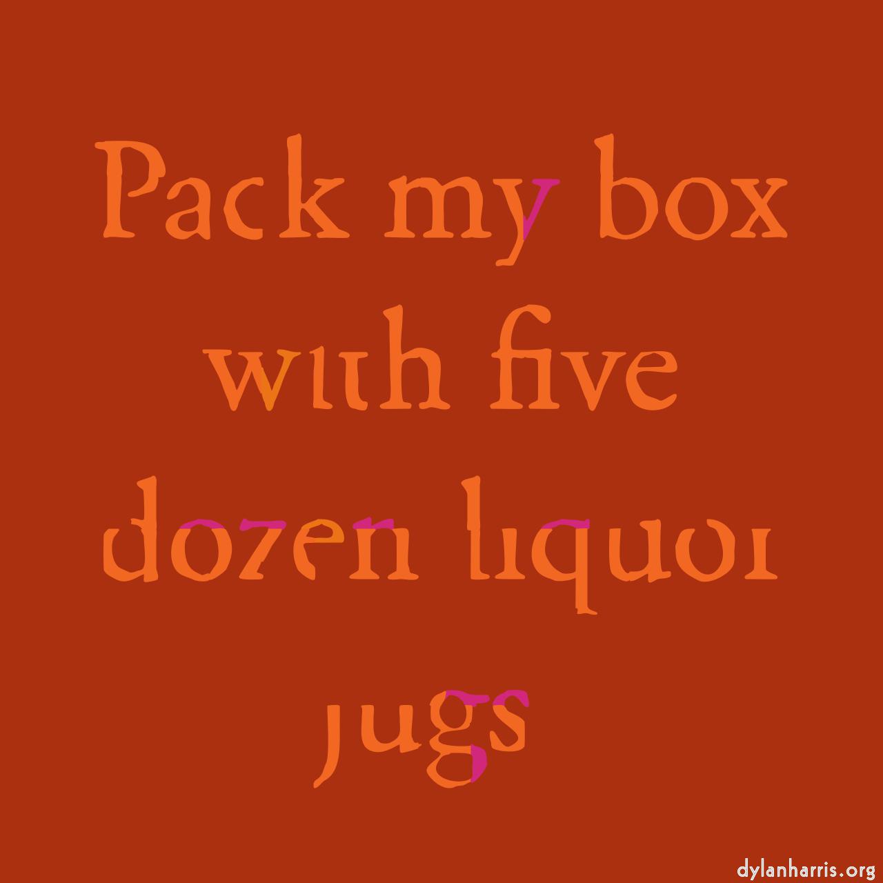 Image: flat vector palettisers :: orange&nbsp;and&nbsp;pink