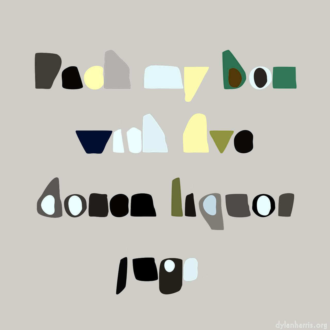 image: general examples :: mosaic&mdash;cubism