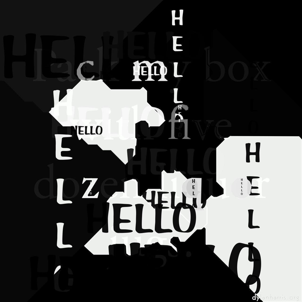 image: general examples :: mosaic&mdash;flat&nbsp;with&nbsp;text