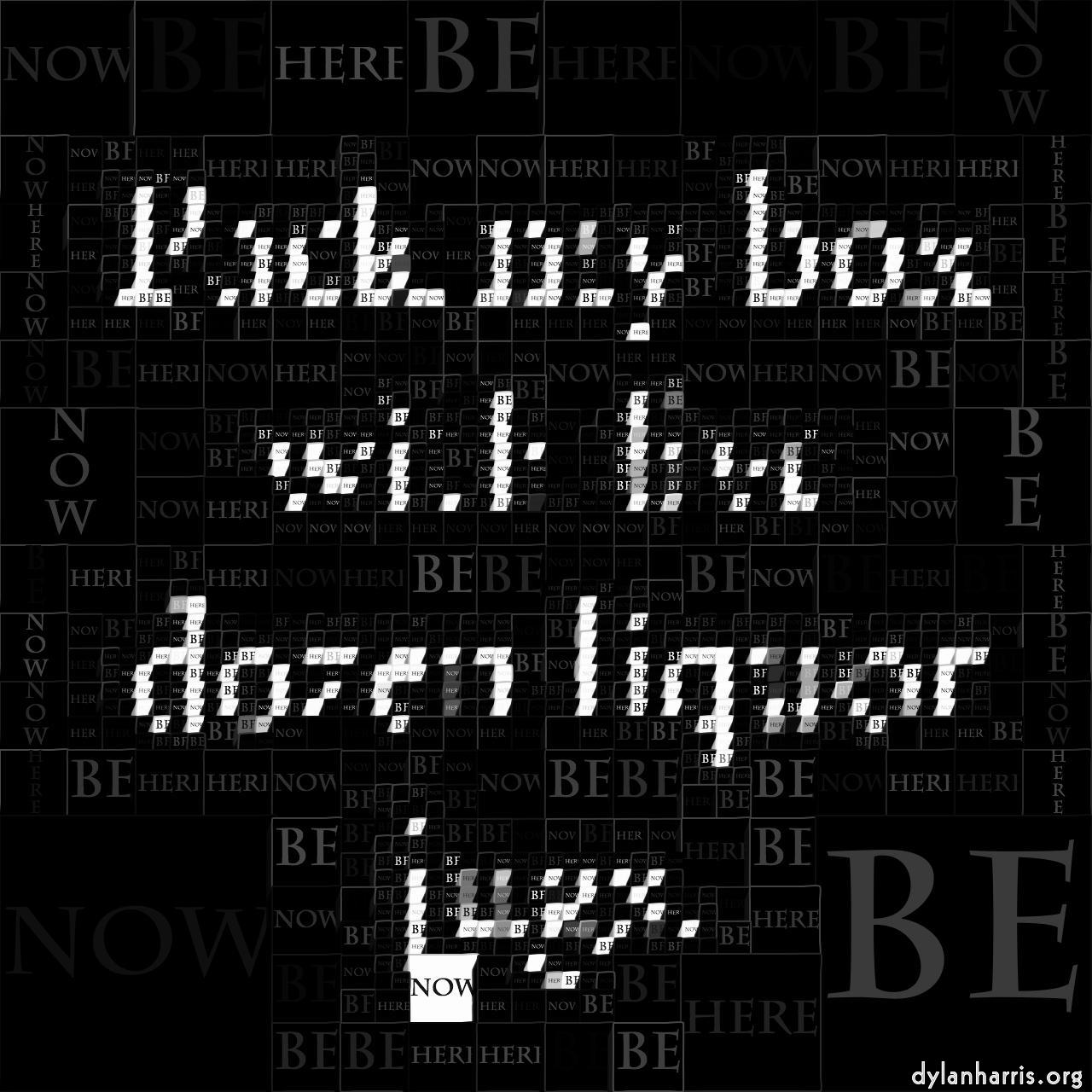 image: general examples :: mosaic&mdash;text&nbsp;extrude