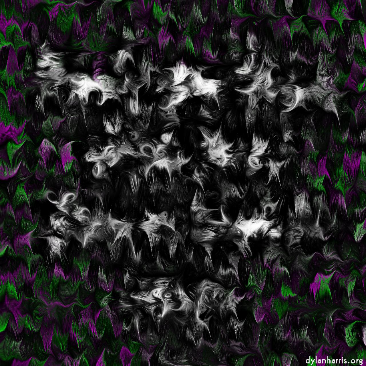 Image: grunge - chopped - mutilated - warped :: canvas&nbsp;contraction