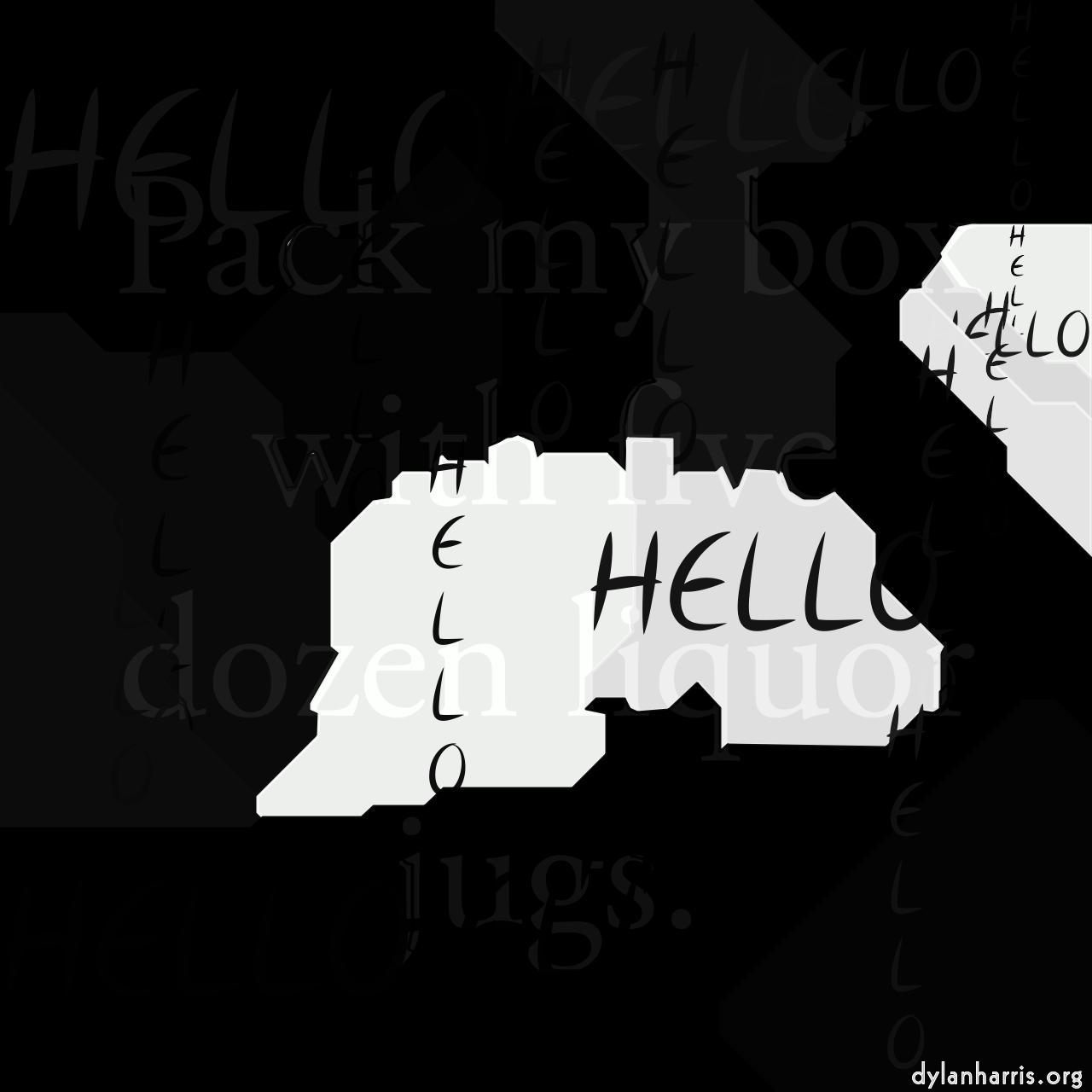 image: mosaic abstract :: flat&nbsp;with&nbsp;text