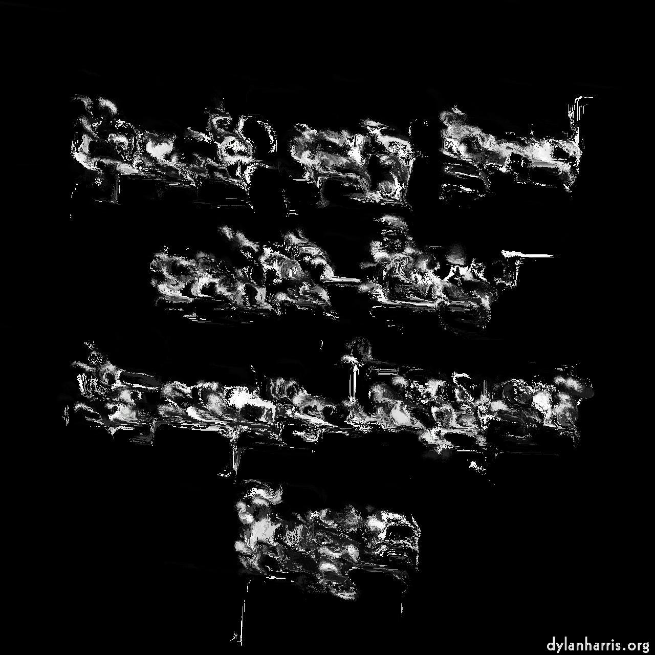 image: mosaic abstract :: grid&nbsp;oil&nbsp;smear