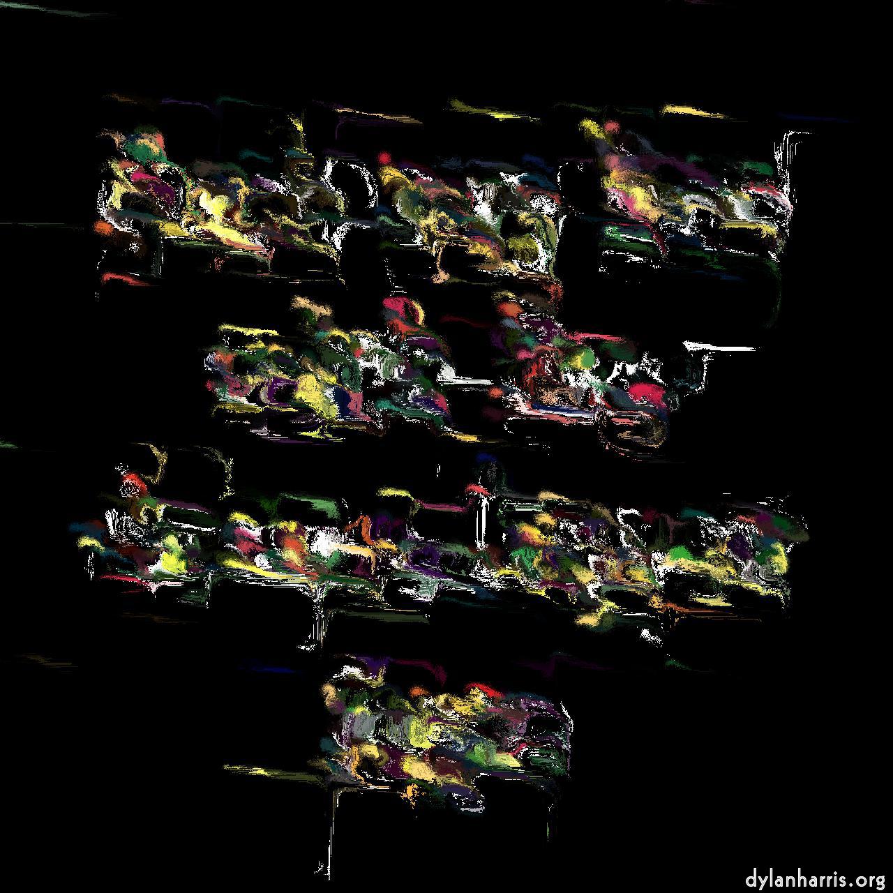 image: mosaic abstract :: grid&nbsp;oil&nbsp;smear&nbsp;palettise&nbsp;random