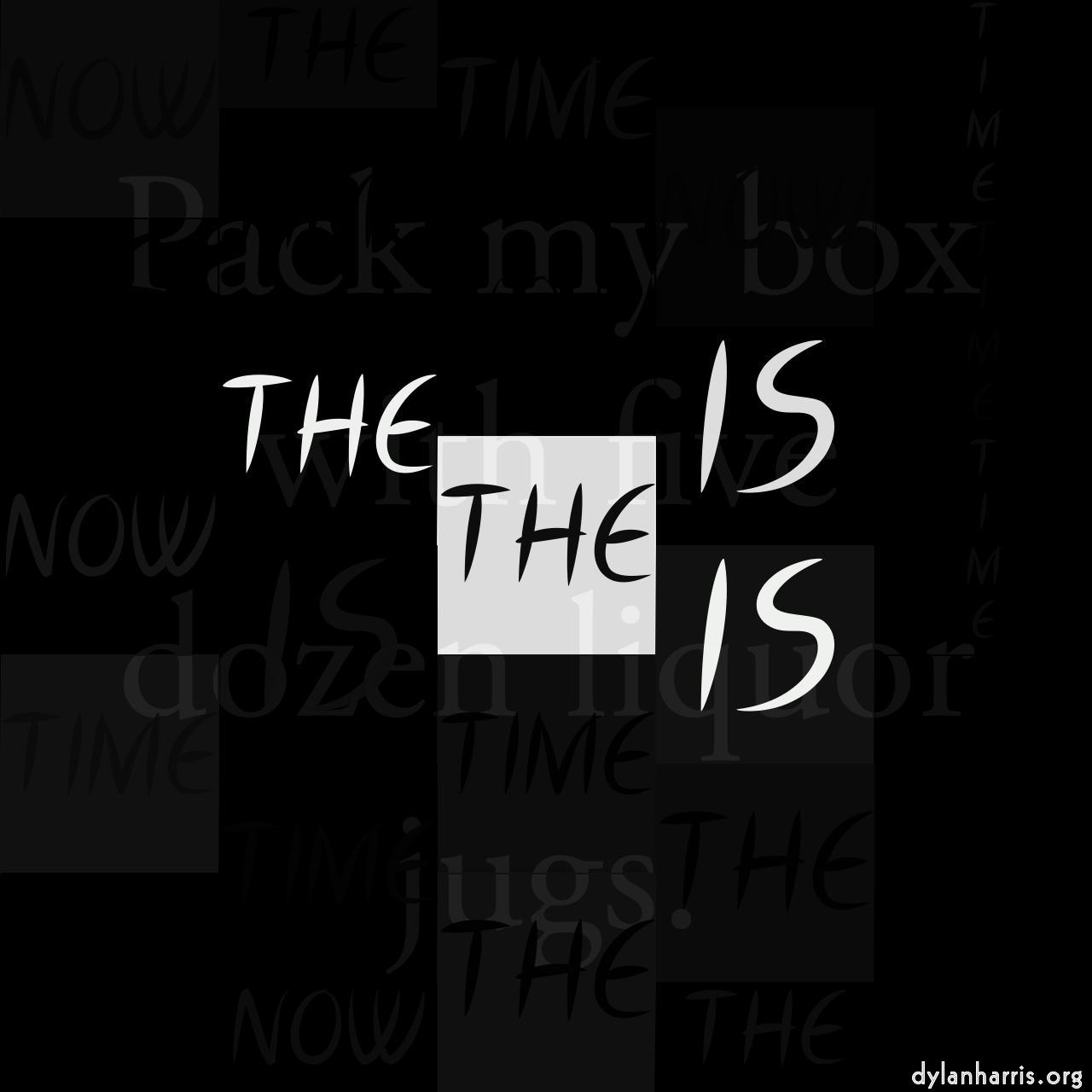 image: mosaic abstract :: tiling&nbsp;with&nbsp;words