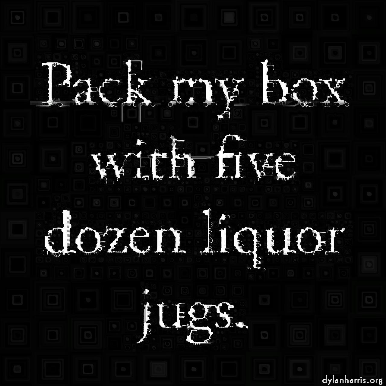 image: mosaic for source with white backgrounds :: banded&nbsp;grid