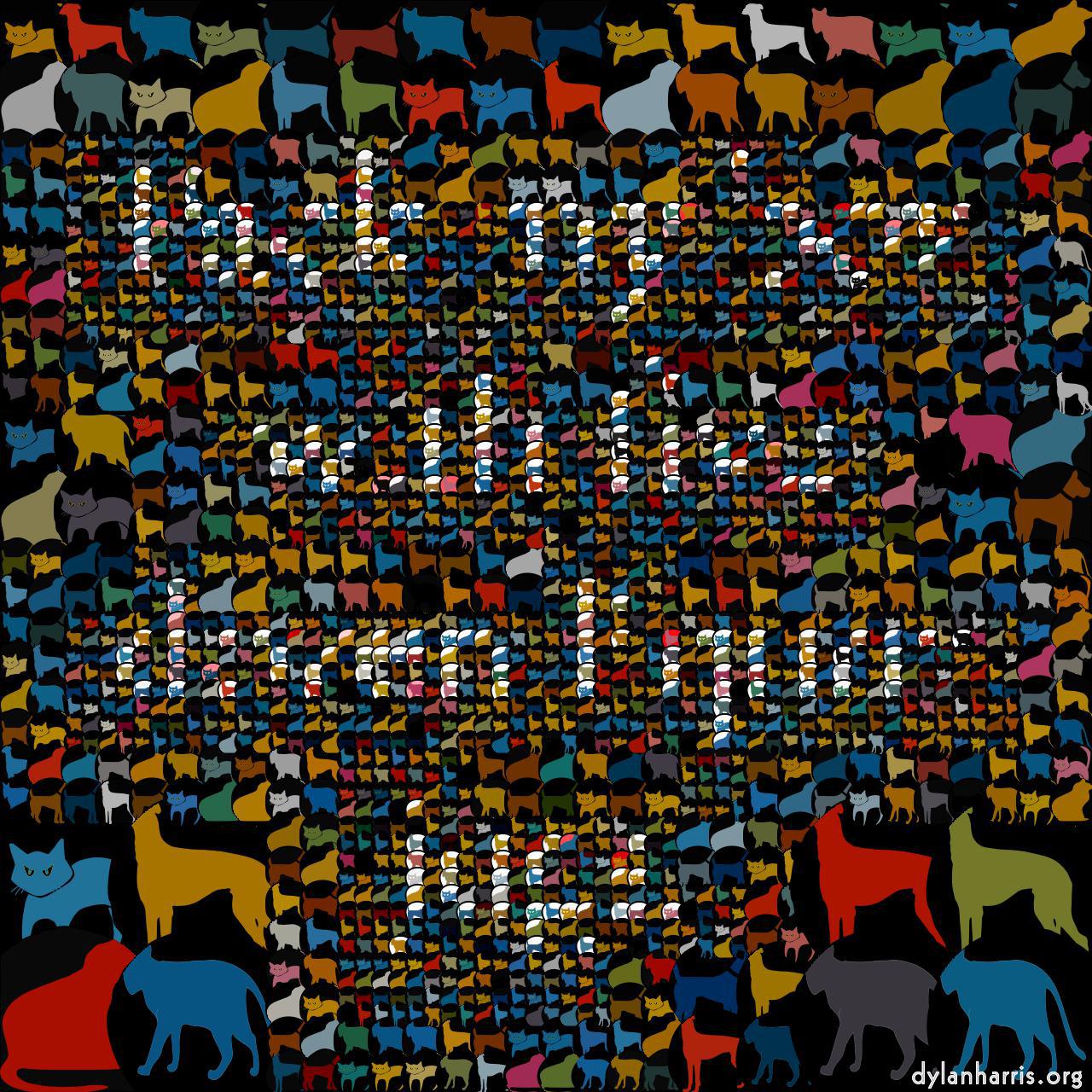 Image: mosaic - image folder - try your own images :: any&nbsp;image&nbsp;type&mdash;elliptical&nbsp;random&nbsp;colour&nbsp;palette