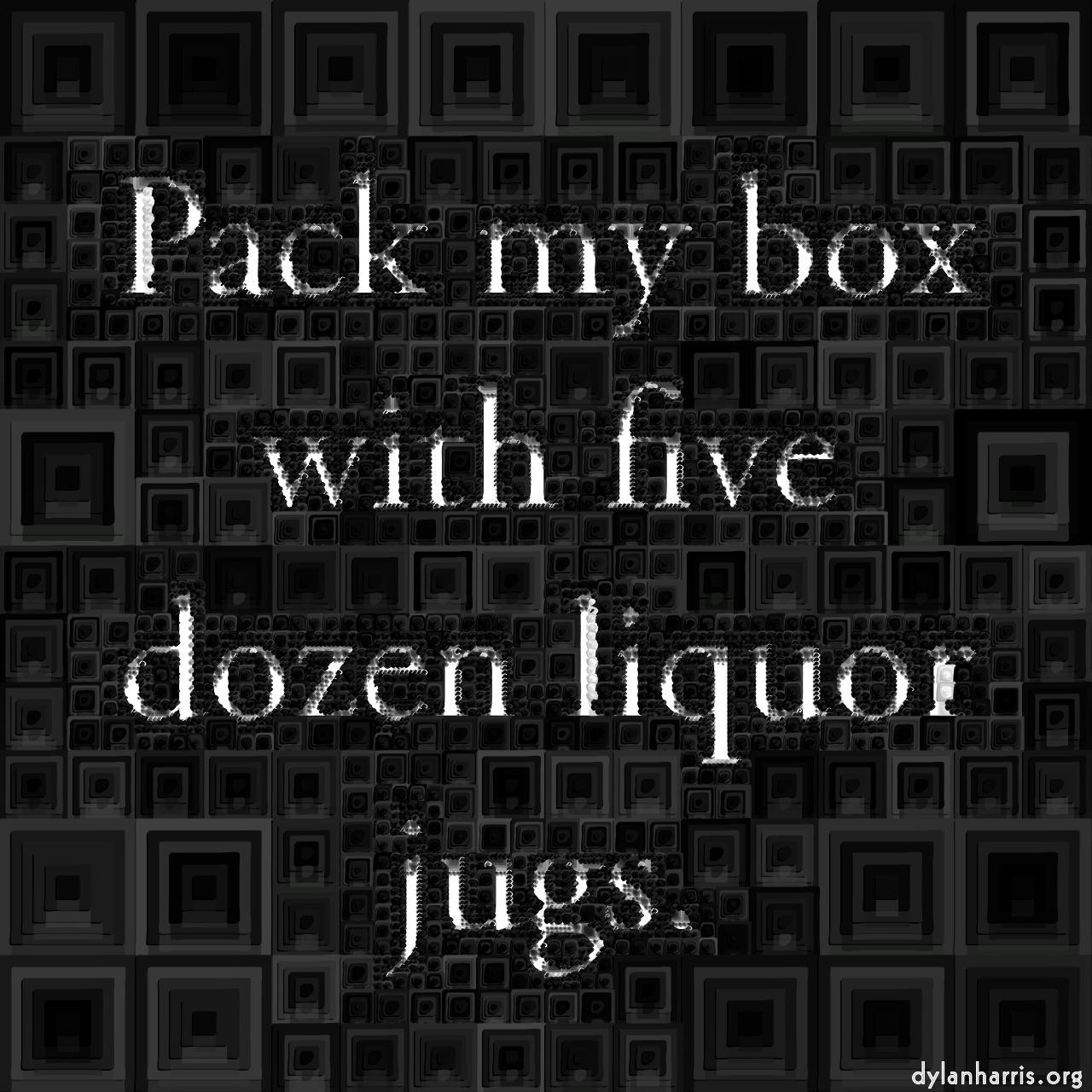 image: mosaic scatters :: banded