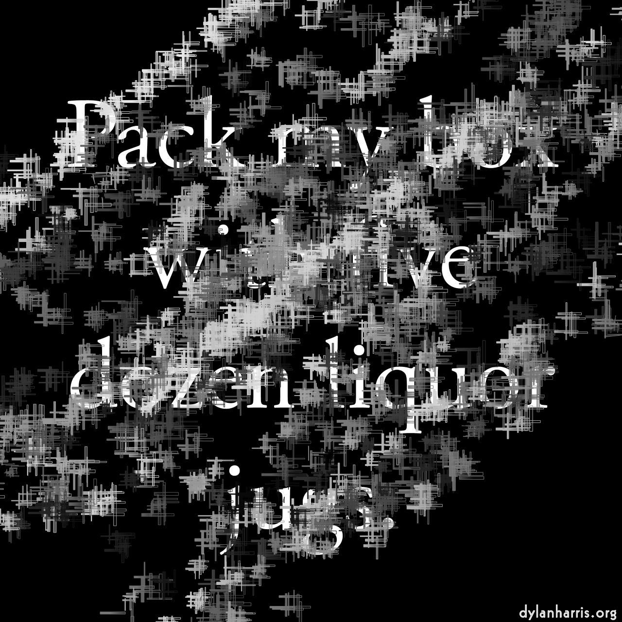 image: mosaic scatters :: thatch&nbsp;b