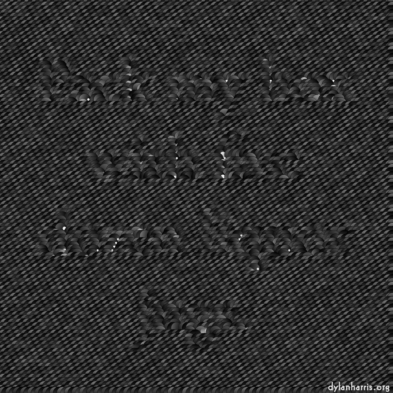 image: mosaic tiling and half tones :: overlap&nbsp;grid&nbsp;colour