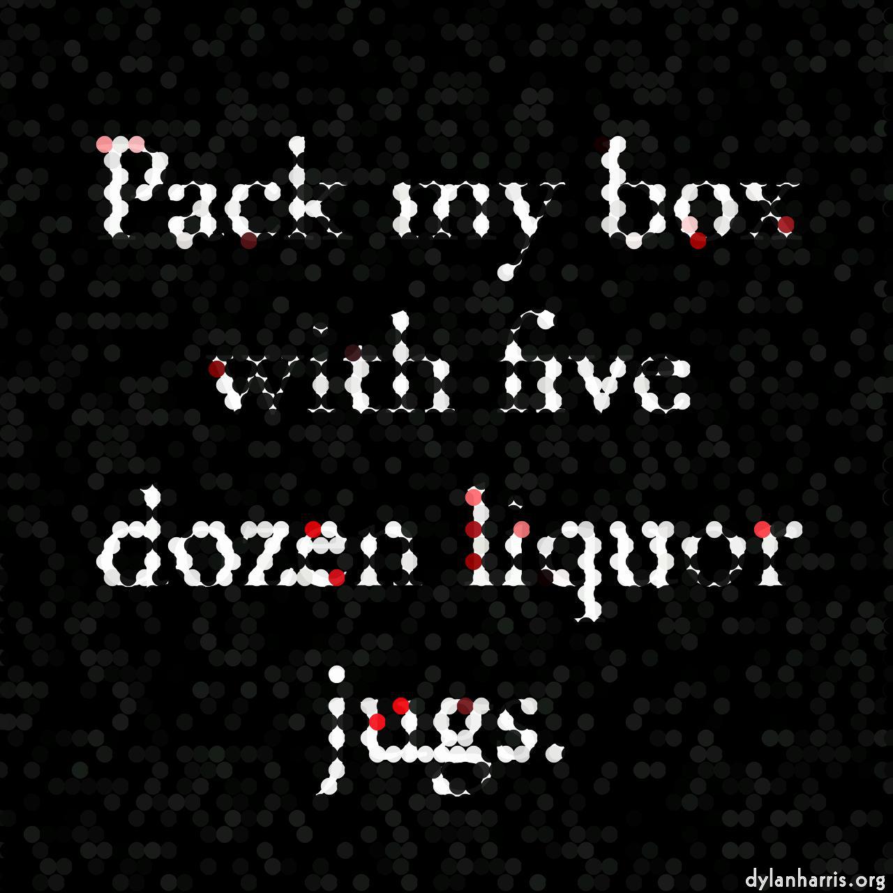 image: mosaic tiling and half tones :: tile&nbsp;spacing&nbsp;circle