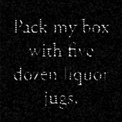 image: image from mosaic tiling and half tones