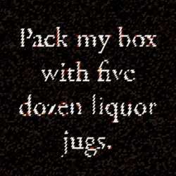 image: image from mosaic tiling and half tones