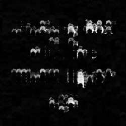 image: image from mosaic tiling and half tones