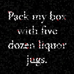 image: image from mosaic tiling and half tones