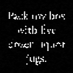 image: image from mosaic tiling and half tones