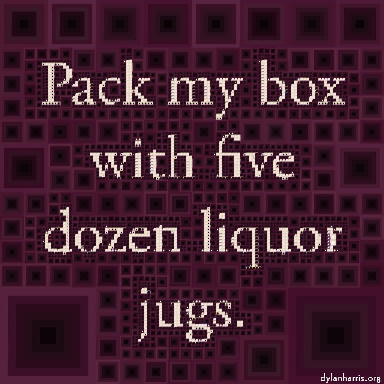 image: mosaic - vector (can adjust manually) :: banded&nbsp;grid&nbsp;tighter