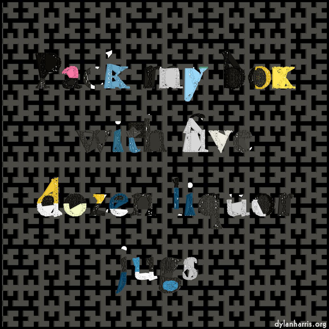 image: mosaic - vector (can adjust manually) :: cellular&nbsp;palette&nbsp;with&nbsp;palette&nbsp;colours