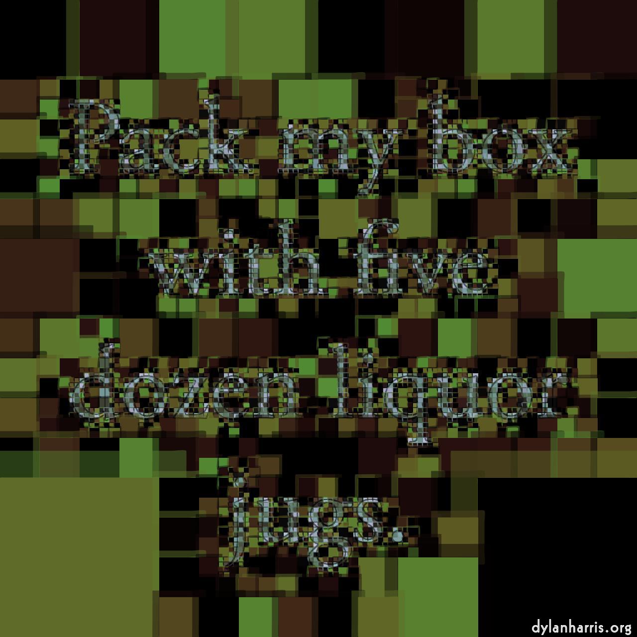 image: mosaic - vector (can adjust manually) :: colour&nbsp;palette&nbsp;with&nbsp;centre&nbsp;cast