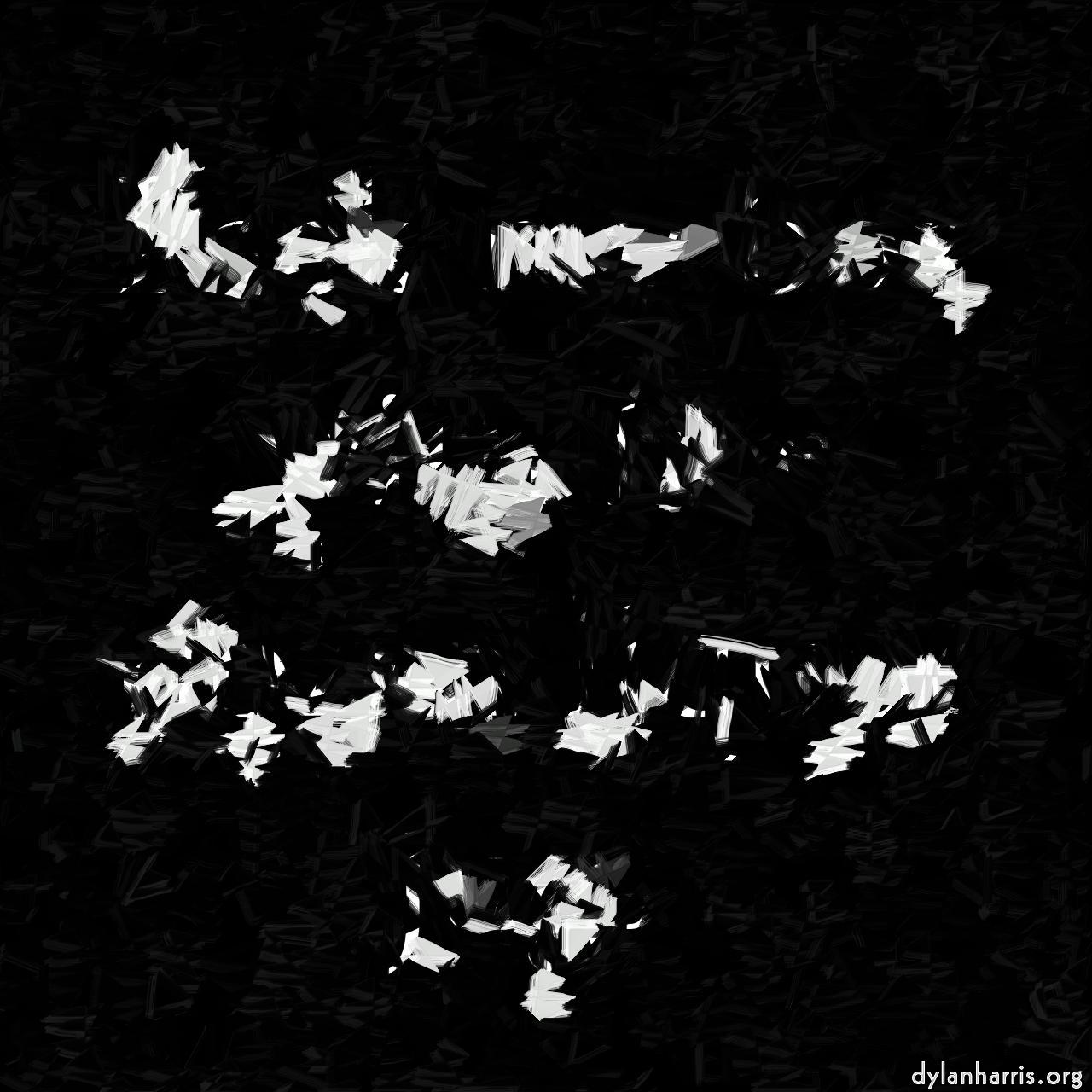 Image: mosaic - vector (can adjust manually) :: fractured