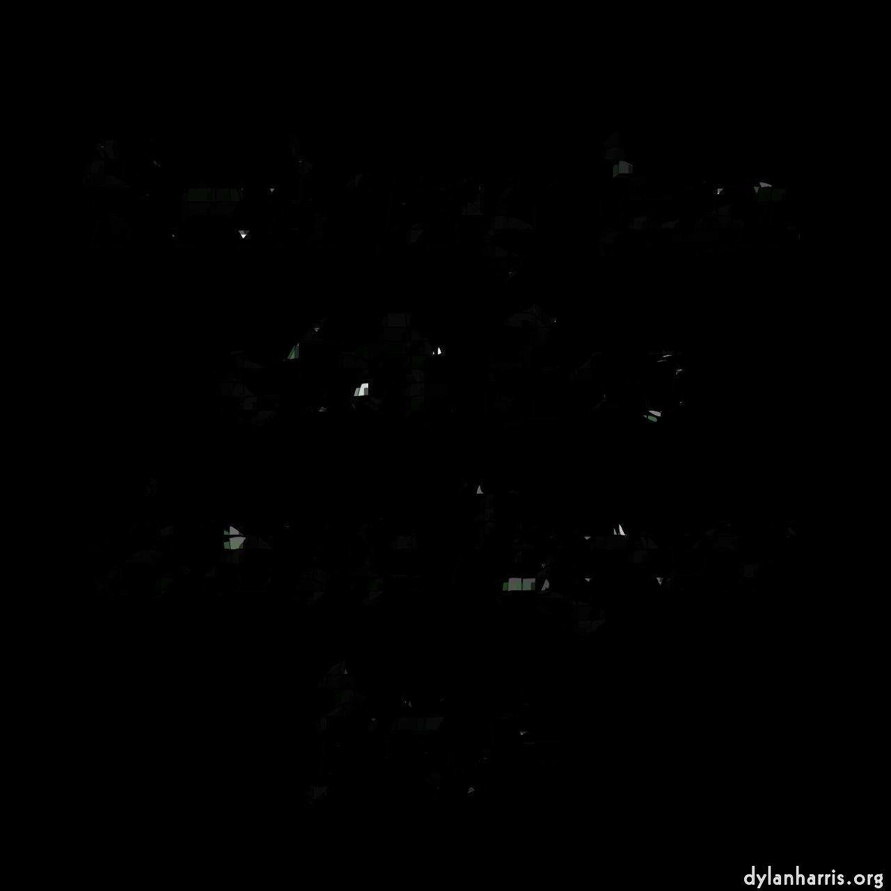 image: mosaic - vector (can adjust manually) :: fractured&nbsp;2