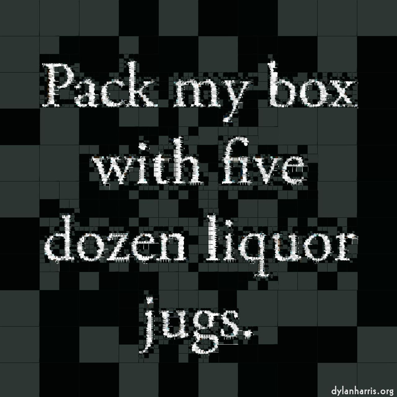 Image: mosaic - vector (can adjust manually) :: painterly&nbsp;colour&nbsp;grid