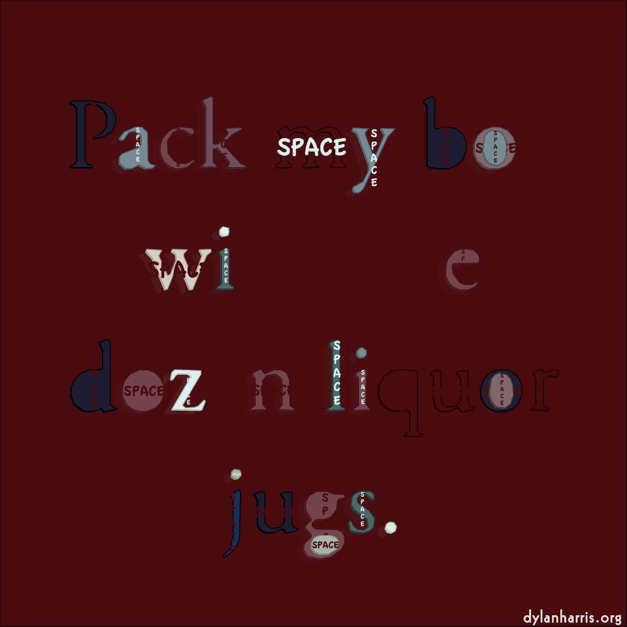 image: mosaic - vector (can adjust manually) :: regions&nbsp;with&nbsp;text&nbsp;and&nbsp;colour&nbsp;palette