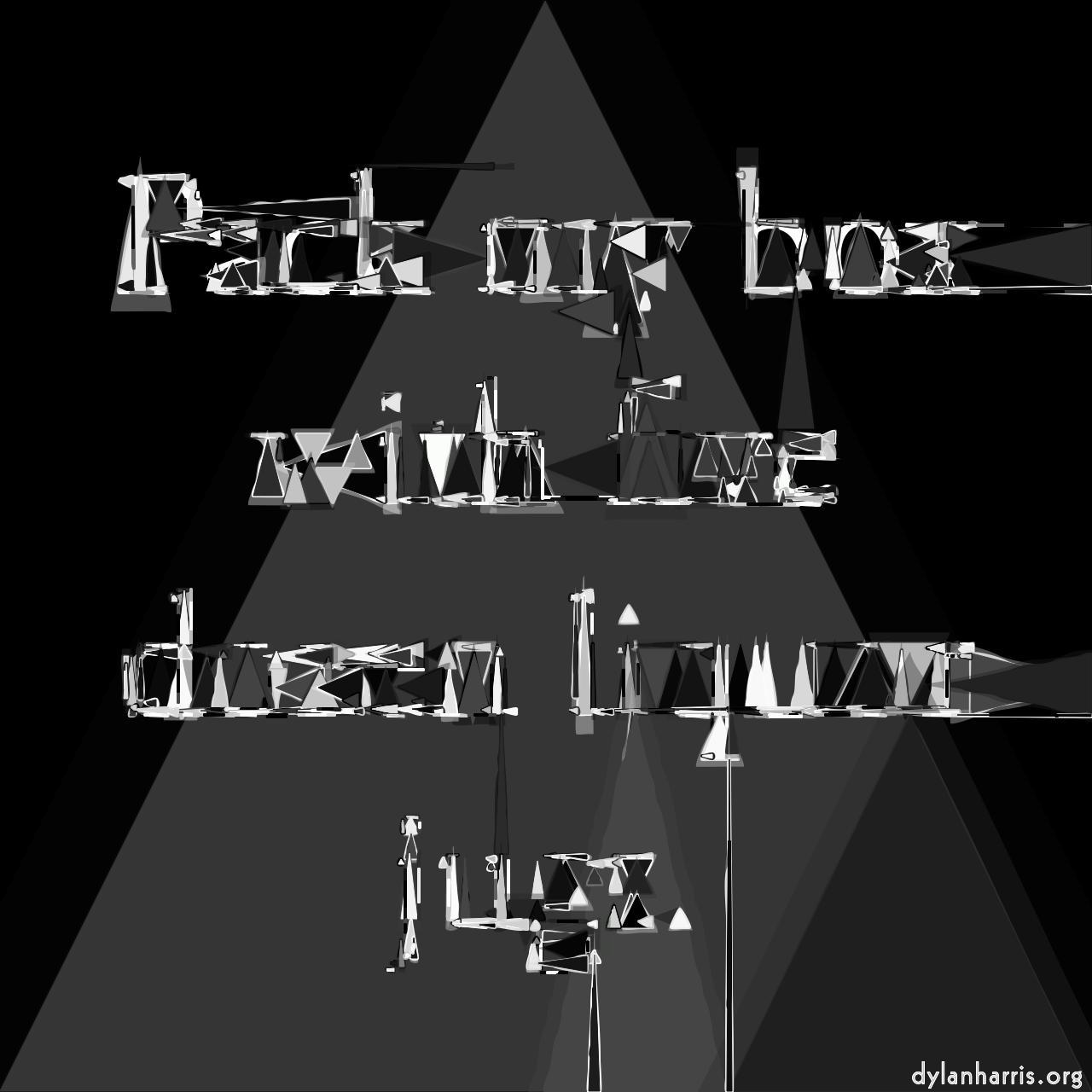 image: mosaic - vector (can adjust manually) :: triangle&nbsp;with&nbsp;shadow