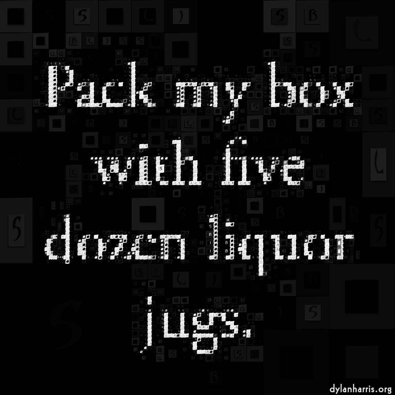 image: mosaic with text :: squares&nbsp;with&nbsp;dual&nbsp;region&nbsp;and&nbsp;text