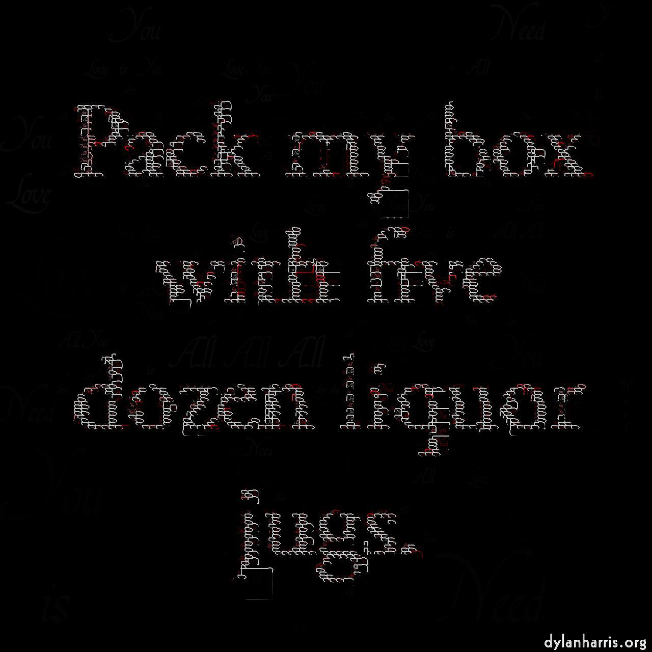 image: mosaic with text :: text&nbsp;flat&nbsp;vector&nbsp;tighter&nbsp;with&nbsp;outline