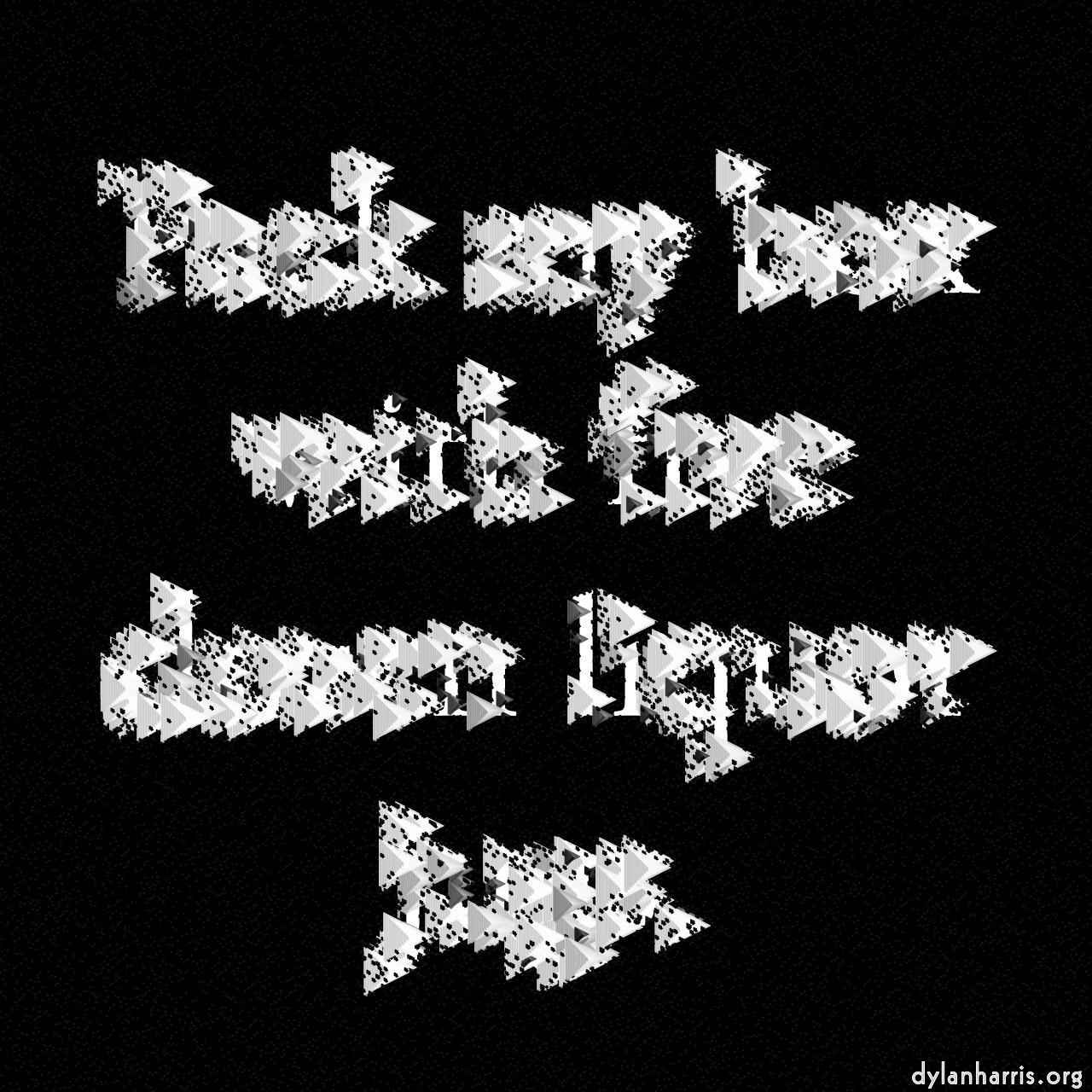 image: shape brush :: banded&nbsp;triangles