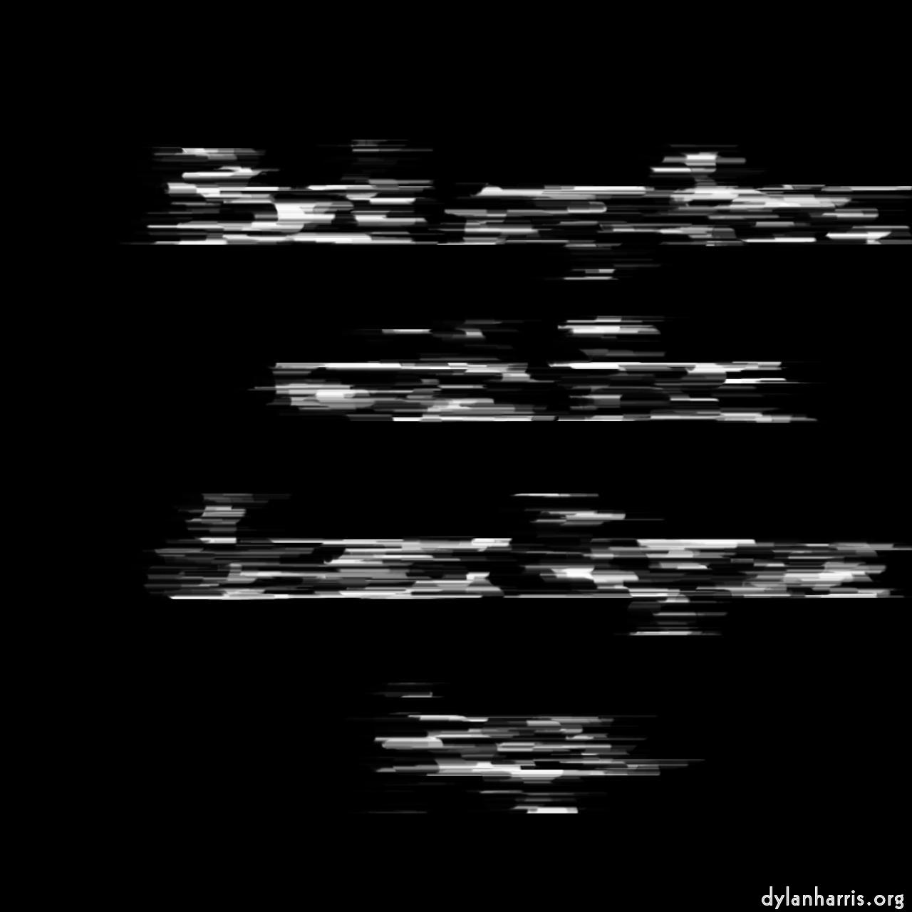 image: wet smears - apply to canvas image :: horz&nbsp;pixel&nbsp;smear&nbsp;2