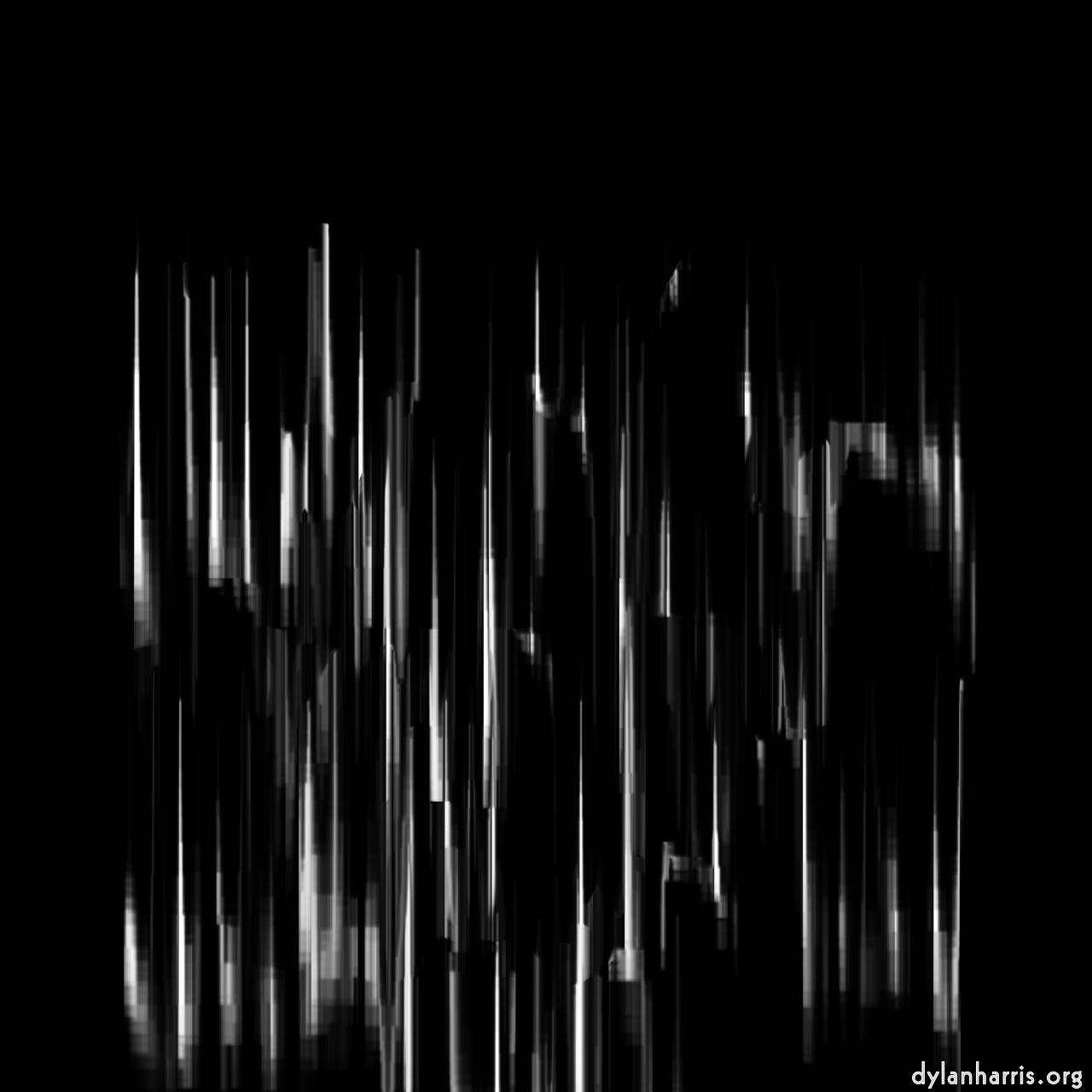 image: wet smears - apply to canvas image :: vertical&nbsp;pixel&nbsp;smear